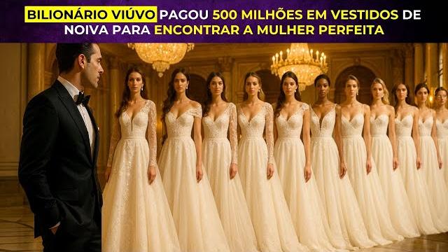 Bilionário viúvo pagou 500 milhões em vestidos de noiva para encontrar a mulher perfeita Bilionário viúvo pagou 500 milhões em vestidos de noiva para encontrar a mulher perfeita