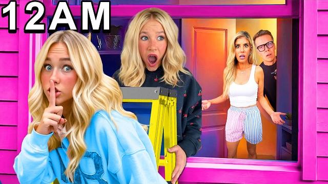 Sneaking out on our "babysitter" ft/ rebecca zamolo Sneaking out on our "babysitter" ft/ rebecca zamolo
