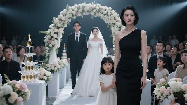 Abandoned by her husband with their child,she storms his second wedding with their6yearolddaughter Abandoned by her husband with their child,she storms his second wedding with their6yearolddaughter