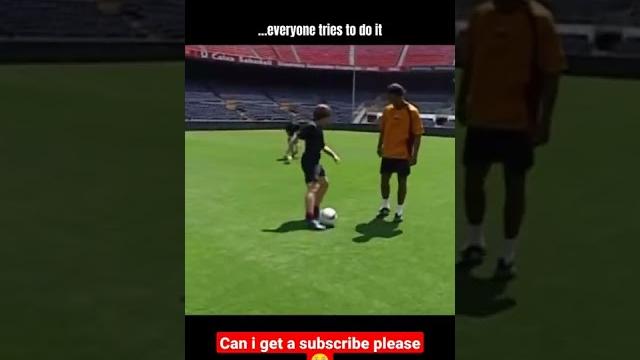 Ronaldinho when he was coaching messi Ronaldinho when he was coaching messi