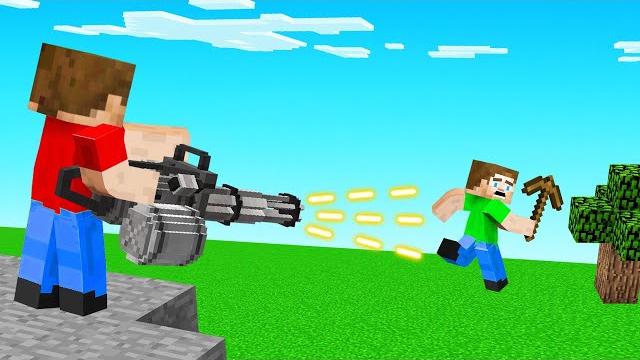 Hitmen vs speedrunners in minecraft! (guns) Hitmen vs speedrunners in minecraft! (guns)