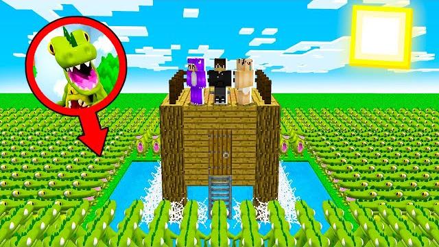 Армия 10000 мистер крокодил напала на дом нуба про и девушки в майнкрафт! mr crocodile minecraft Армия 10000 мистер крокодил напала на дом нуба про и девушки в майнкрафт! mr crocodile minecraft