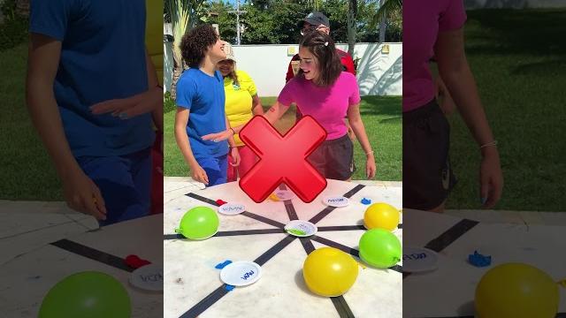 Quem vai perder- desafio do balão #shorts Quem vai perder- desafio do balão #shorts
