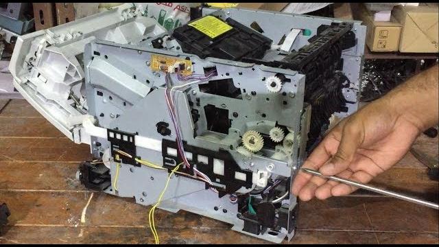 Hp laserjet p2035 and p2055 how to remove a fuser unit Hp laserjet p2035 and p2055 how to remove a fuser unit