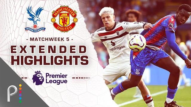 Crystal palace v. manchester united | premier league highlights | 9/21/2024 | nbc sports Crystal palace v. manchester united | premier league highlights | 9/21/2024 | nbc sports