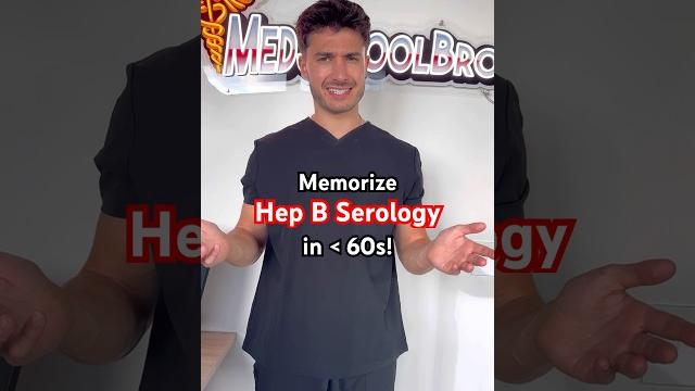 Memorize hep b serology in under 60s! 🩸 #medschool #medstudent #medicalschool #usmle #usmleprep Memorize hep b serology in under 60s! 🩸 #medschool #medstudent #medicalschool #usmle #usmleprep