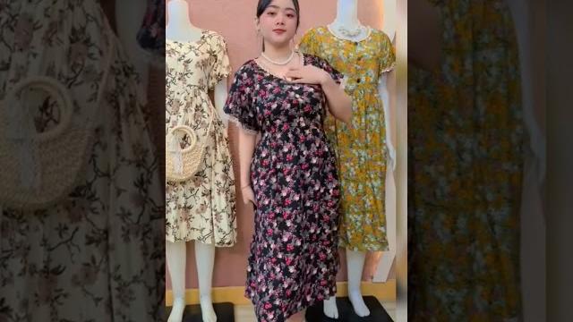 Daster ziba kancing depan busui #daster #dress Daster ziba kancing depan busui #daster #dress
