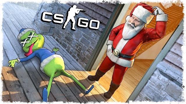 Тролль санта vs гринч в cs:go!!! Тролль санта vs гринч в cs:go!!!