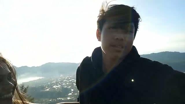 Gunung batur with ayang Gunung batur with ayang