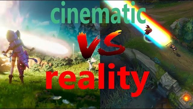 Lux vs malphite: cinematic vs reality Lux vs malphite: cinematic vs reality