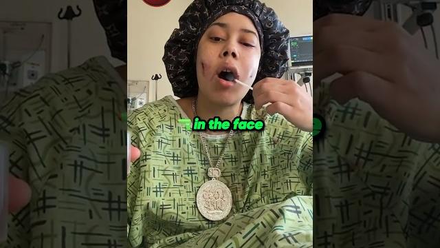 Female rapper mocks her opps from the hospital after surviving Female rapper mocks her opps from the hospital after surviving