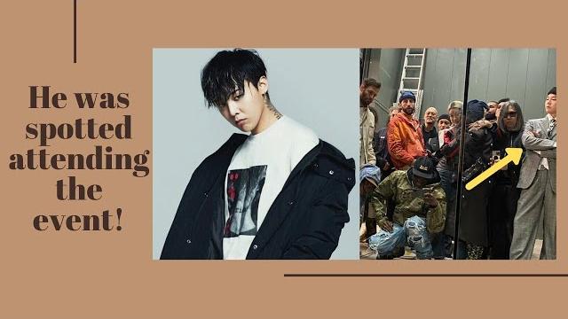Bigbang’s g dragon made an appearance at the nike fashion show alongside other notable artists Bigbang’s g dragon made an appearance at the nike fashion show alongside other notable artists