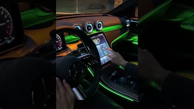 Mercedes benz c class 2024 ambienlights Mercedes benz c class 2024 ambienlights