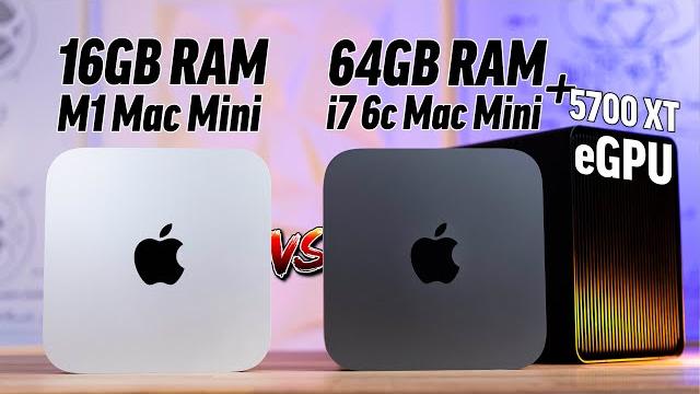 M1 mac mini vs intel i7 mac mini + egpu for pro apps! M1 mac mini vs intel i7 mac mini + egpu for pro apps!