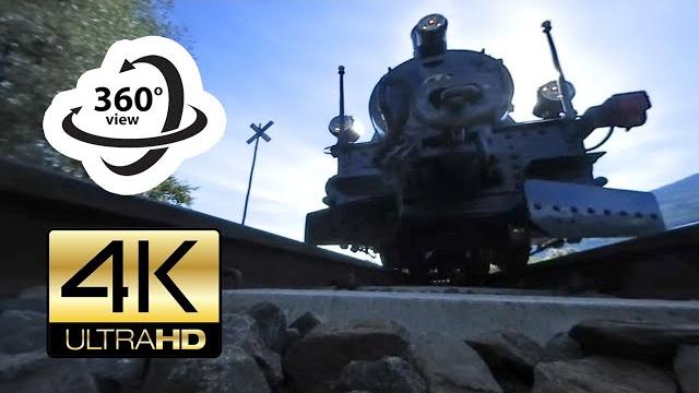360° camera under steam train in austria (4k) 360° camera under steam train in austria (4k)