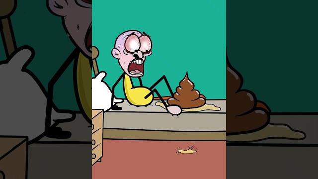 Pooped the bed! (animation meme) #shorts #funny Pooped the bed! (animation meme) #shorts #funny