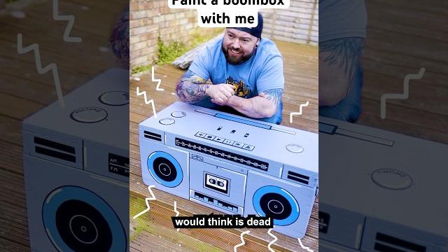 My inner teen took over oops o_o #emo #boombox #painting #90s #2000s #y2k #millennials #art #shorts My inner teen took over oops o_o #emo #boombox #painting #90s #2000s #y2k #millennials #art #shorts