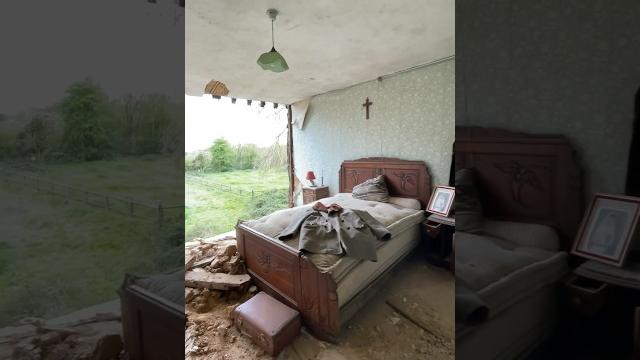Заброшенный дом с панорамным видом #shorts Заброшенный дом с панорамным видом #shorts