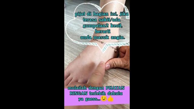 Pijat masuk angin Pijat masuk angin