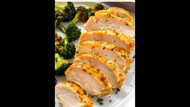 Easy air fried chicken breast #shorts Easy air fried chicken breast #shorts