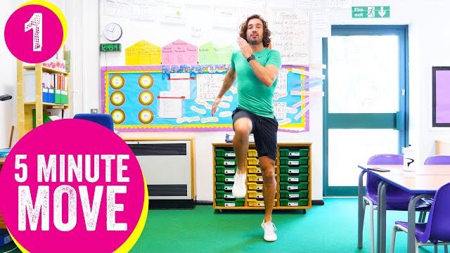 5 minute move | kids workout 1 | the body coach tv 5 minute move | kids workout 1 | the body coach tv