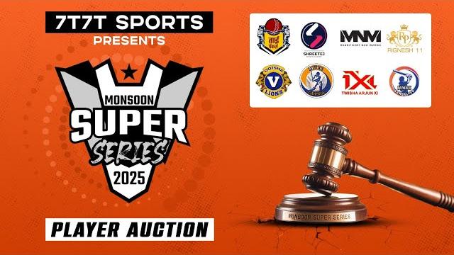 Player auction i monsoon super series 2025 Player auction i monsoon super series 2025