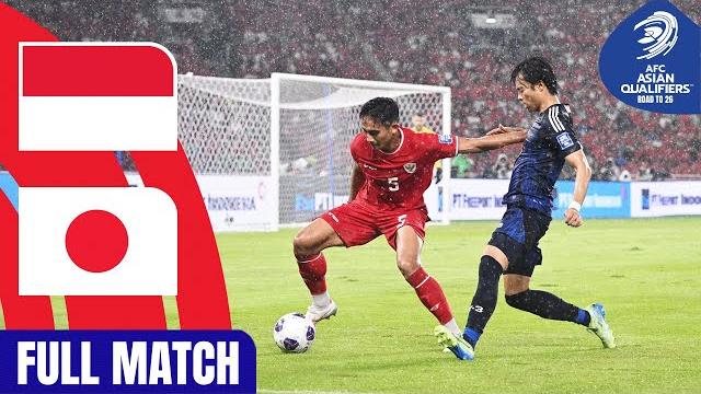 Indonesia vs. japan | full match | afc asian qualifiers™ road to 26 Indonesia vs. japan | full match | afc asian qualifiers™ road to 26