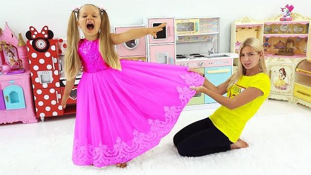 Diana and maggie learn how to compromise and share when they both want the same dress Diana and maggie learn how to compromise and share when they both want the same dress