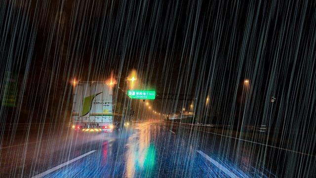 ️heavy rain highway drive drift into sleep ️heavy rain highway drive drift into sleep