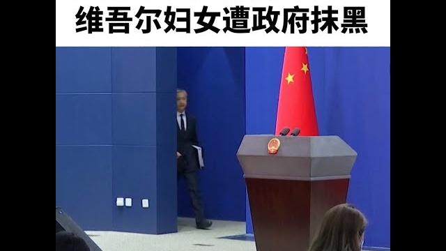 维吾尔妇女遭政府抹黑 维吾尔妇女遭政府抹黑
