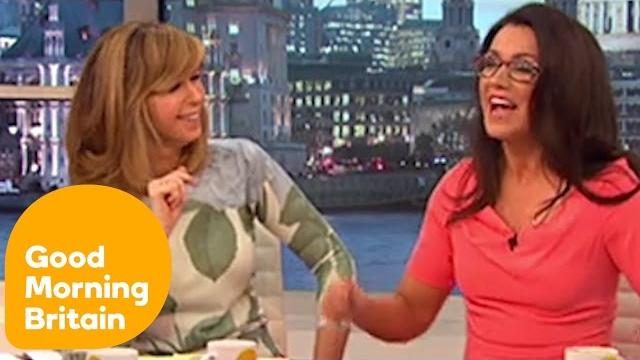 Susanna reid's wardrobe malfunction | good morning britain Susanna reid's wardrobe malfunction | good morning britain