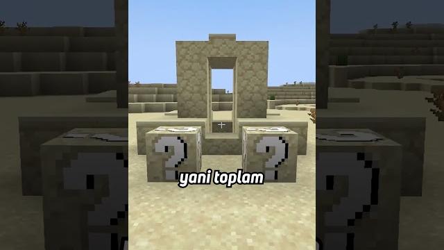 Çöldeki garip yapılar ️ Çöldeki garip yapılar ️