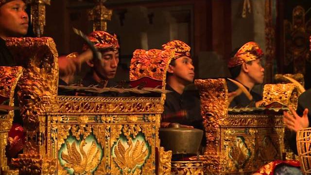 Gamelan & dances, peliatan, ubud - bali, indonesia Gamelan & dances, peliatan, ubud - bali, indonesia