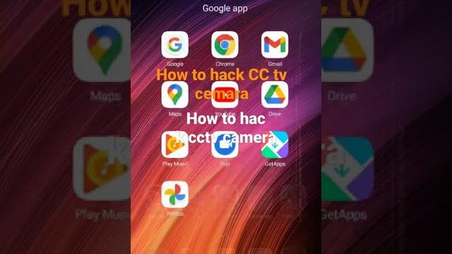 How to hack cctv camera How to hack cctv camera