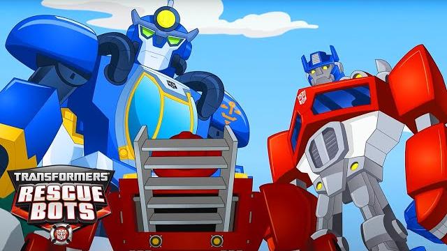 Transformers: rescue bots | optimus prime & high tide | kids cartoon | transformers junior Transformers: rescue bots | optimus prime & high tide | kids cartoon | transformers junior