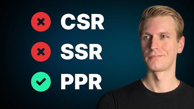 Next.js csr vs ssr vs ssg vs isr and now ppr! Next.js csr vs ssr vs ssg vs isr and now ppr!
