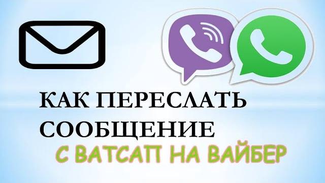 Как переслать сообщение с ватсапа на вайбер Как переслать сообщение с ватсапа на вайбер