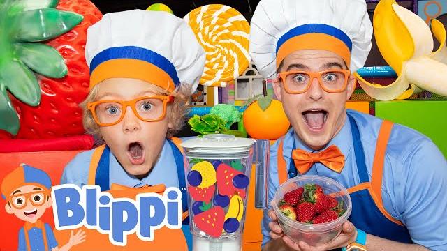 Blippi and jude play the abc game! | learn letters & make a smoothie | educational videos for kids Blippi and jude play the abc game! | learn letters & make a smoothie | educational videos for kids
