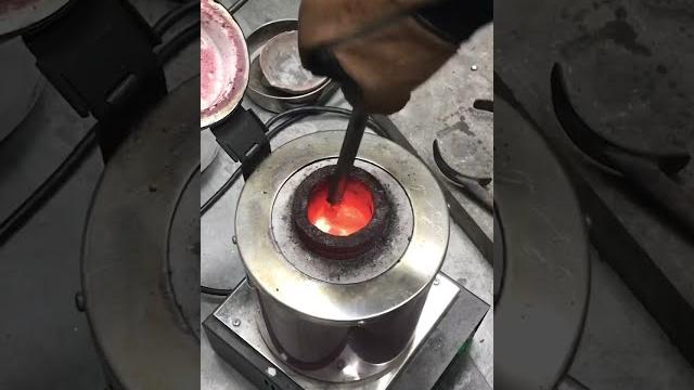 The making of a gold bar! #shorts The making of a gold bar! #shorts