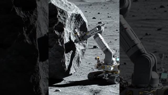 Lunar drill mission begins ️ | moon meets the unknown #moonsurface #moonrover #lunarmission #space Lunar drill mission begins ️ | moon meets the unknown #moonsurface #moonrover #lunarmission #space