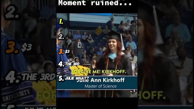 Top 5 funniest graduation fails #funny #graduation Top 5 funniest graduation fails #funny #graduation