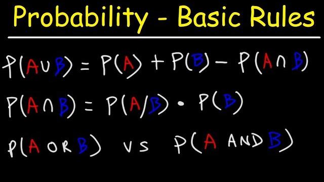 Multiplication & addition rule - probability - mutually exclusive & independent events Multiplication & addition rule - probability - mutually exclusive & independent events