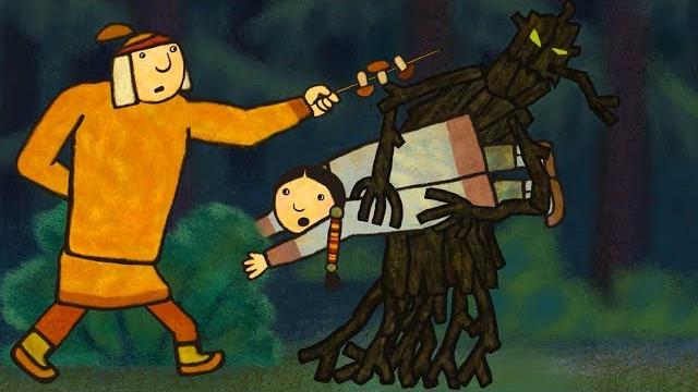 Мерген - нанайская сказка для детей - мультики Мерген - нанайская сказка для детей - мультики