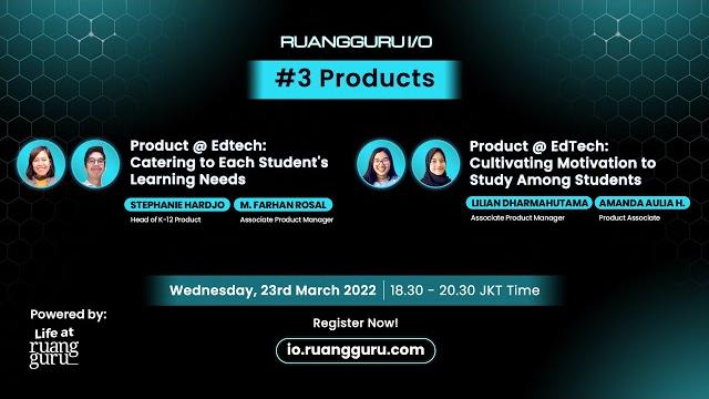Products - ruangguru i/o 2022 Products - ruangguru i/o 2022