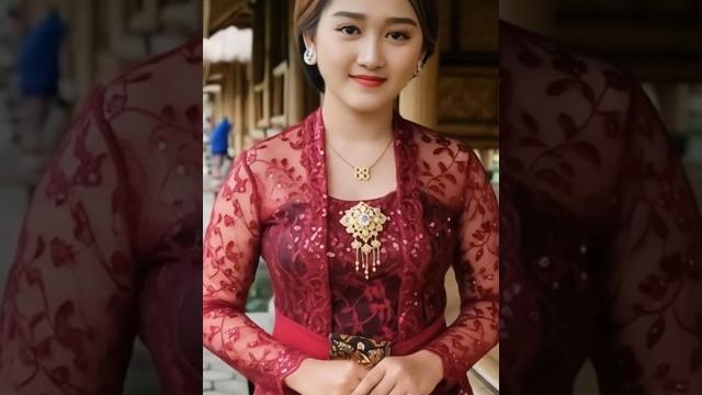 Pesona kebaya merah yang bikin jatuh hati Pesona kebaya merah yang bikin jatuh hati