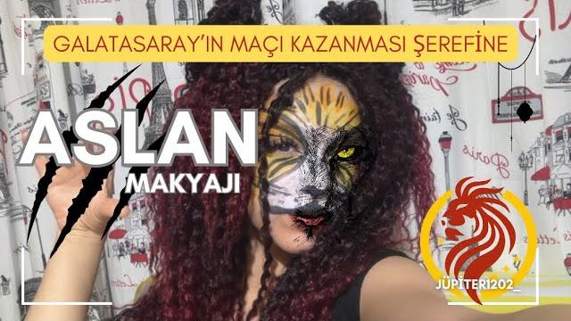 Aslan makyaji | galatasaray şerefine Aslan makyaji | galatasaray şerefine