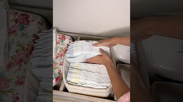 Restocking my toddler’s diaper changing station! Restocking my toddler’s diaper changing station!