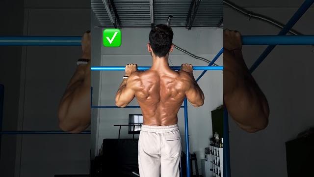 Beginner pull up mistake! Beginner pull up mistake!