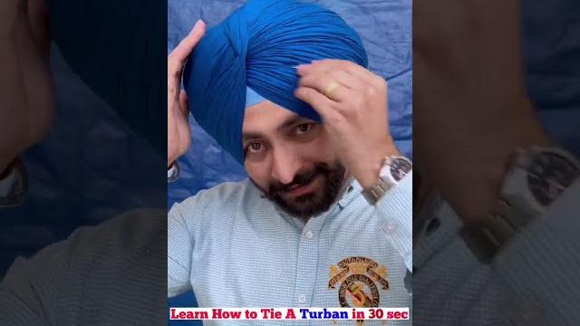 How to tie a turban in 30 sec | quick turban tutorial | wattan wali pagg #shorts #viral #short How to tie a turban in 30 sec | quick turban tutorial | wattan wali pagg #shorts #viral #short
