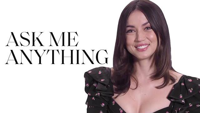 Ana de armas on her favorite comfort meal, dream role and 'the gray man' | ask me anything | elle Ana de armas on her favorite comfort meal, dream role and 'the gray man' | ask me anything | elle
